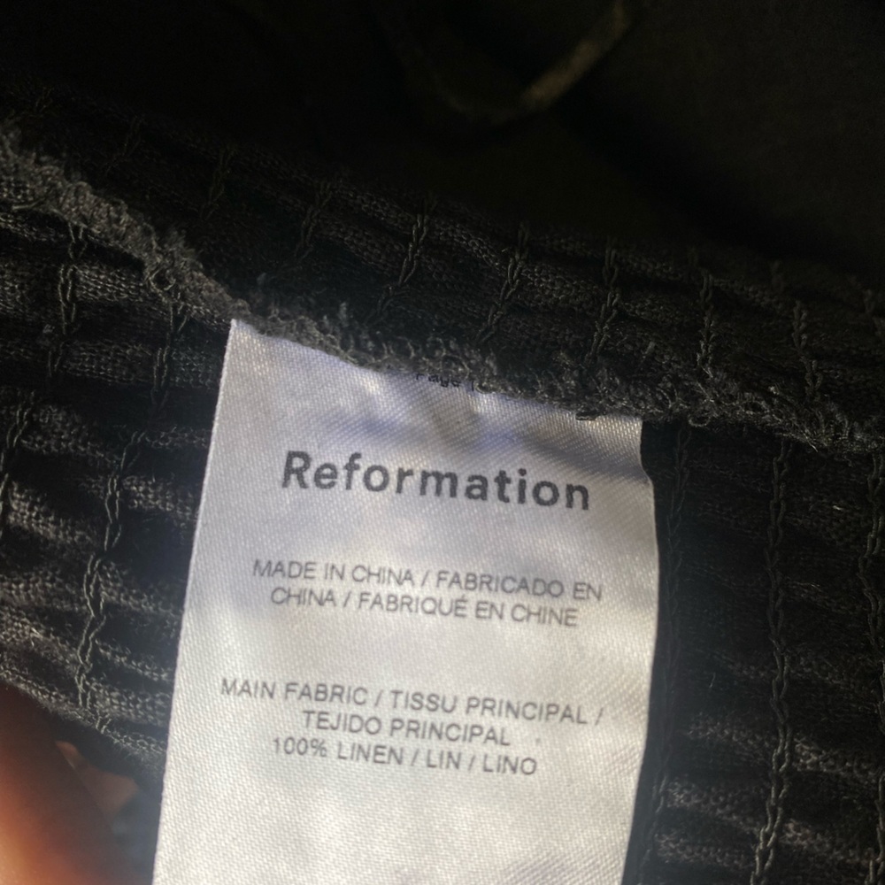 New Reformation Scarlett Linen Two Pieces - Picture 10 of 11